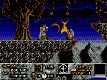 Risky Woods (USA, Europe) screen shot game playing